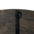 Фото #2 товара Настенное зеркало Темно-коричневый Стеклянный Древесина манго Деревянный MDF Вертикаль Круглый 122 x 3,8 x 122 cm