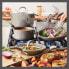 Фото #2 товара Rachel Ray Cook and Create 11pc Aluminum Non-Stick Cookware Set Gray