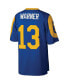 ფოტო #2 პროდუქტის Men's Kurt Warner Royal St. Louis Rams Legacy Replica Jersey