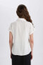 Kadın Beyaz Gömlek - N7819az/wt32