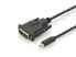 Фото #4 товара DIGITUS USB Type-C adapter / converter cable, Type-C to DVI