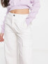 Фото #4 товара Cotton:On loose cargo trouser in white