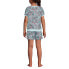 ფოტო #9 პროდუქტის Big Girls Short Sleeve Tee and Shorts Pajama Set