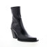 Фото #2 товара Diesel D-Western Boot Y02955-P0220-T8013 Womens Black Casual Dress Boots 5