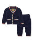 Baby Girls Layette Baby Long Sleeve Cardigan Sweater and Legging Set
