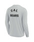 Men's and Women's Gray Cal Bears Super Soft Long Sleeve T-shirt Серый, L - фото #3