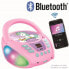 Фото #3 товара Tragbarer Einhorn-Bluetooth-CD-Player mit Lichteffekten und USB