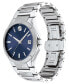 ფოტო #2 პროდუქტის Men's Swiss SE Stainless Steel Bracelet Watch 41mm