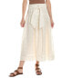 Фото #1 товара The Great The Highland Maxi Skirt Women's White 2