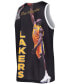 Men's Shaquille O'Neal Black Los Angeles Lakers Hardwood Classics Player Tank Top Черный, S - фото #3