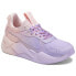 Фото #3 товара Puma RsX Faded Lace Up Womens Purple Sneakers Casual Shoes 39288401