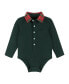 ფოტო #2 პროდუქტის Infant Boys Hunter Holiday Polo Shirtzie Set