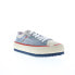 Фото #2 товара Diesel S-Principia Low W Womens Blue Canvas Lifestyle Sneakers Shoes