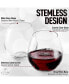 Фото #2 товара 2 Piece Stemless Wine Glasses Set - Perfect For Wine & Other Cocktails