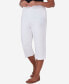 ფოტო #5 პროდუქტის Women's Charleston Textured Pocketed Zig Zag Capri Pants