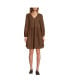 Women's Pinwale Cord V Neck Dress allspice, XSmall - фото #1