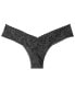 Фото #2 товара Signature Lace Low Rise Thong Underwear