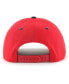 ფოტო #3 პროდუქტის Men's Red, Navy Washington Nationals Retro Super Hitch Snapback Hat