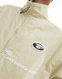 Aape By A Bathing Ape skate reversible oversized track jacket in beige