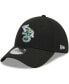 Фото #1 товара Men's Black Oakland Athletics Logo 39THIRTY Flex Hat