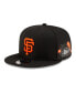 ფოტო #2 პროდუქტის x MLB Men's Black San Francisco Giants 9FIFTY Snapback Hat