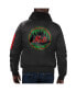 ფოტო #3 პროდუქტის Men's x Ty Mopkins Black New York Mets Black History Month Satin Full-Zip Jacket