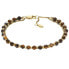 Beautiful gold-plated double bracelet with beads JF04683710