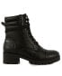 Фото #2 товара Women's Oraura Lace-Up Lug Sole Combat Booties