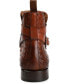 ფოტო #3 პროდუქტის Men's Dylan Hand-Woven Leather Buckle Jodhpur Boots