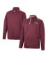 Men's Maroon Mississippi State Bulldogs Rebound Quarter-Snap Jacket