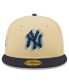 Фото #4 товара Men's Cream, Navy New York Yankees Illusion 59FIFTY Fitted Hat