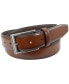 ფოტო #2 პროდუქტის Men's Carmine Leather Belt