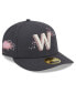Фото #1 товара Men's Graphite Washington Nationals City Connect Low Profile 59FIFTY Fitted Hat