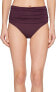 Фото #1 товара Bleu Rod Beattie Women's 236728 Bikini Bottom Swimwear Aubergine Size 4
