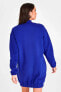 Платье Adidas Half-Zip Blue Sweat