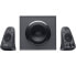 Фото #5 товара Logitech Z625 surround speaker - 2.1 channels - 200 W - Universal - Black - Rotary - Built-in