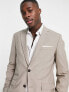 Selected Homme slim fit suit jacket in sand