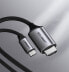 Фото #4 товара Kabel przewód przejściówka HDMI - USB-C 4K 60Hz 1.5m czarno-szary