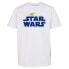 MISTER TEE Star Wars Blue Logo short sleeve T-shirt