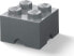 Фото #1 товара Room Copenhagen Room Copenhagen LEGO Storage Brick Drawer 4, storage box (dark grey)