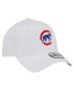 ფოტო #1 პროდუქტის Men's White Chicago Cubs TC A-Frame 9FORTY Adjustable Hat