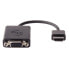 Dell HDMI to VGA adapter - VGA (D-Sub) - HDMI Type A (Standard) - Male - Male - Black - 1 pc(s)