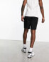 Фото #4 товара Hollister 7inch flat front chino shorts in black