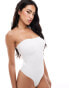 Magic Bodyfashion bandeau seamless thong body in white