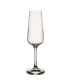 Фото #2 товара Ovid Flute Champagne Glass, Set of 4