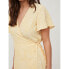 Фото #6 товара VILA Ovie Wrap Short Sleeve Midi Dress