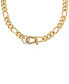 ფოტო #2 პროდუქტის 18K Gold Plated Pave Clasp and Chain Necklace