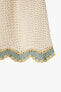 Scalloped knit skirt - limited edition