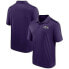 Фото #1 товара NFL Baltimore Ravens Men's Shoestring Catch Polo T-Shirt - S