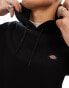 Dickies oakport small logo hoodie in black